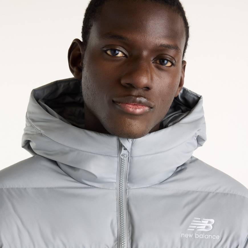 Куртка чоловіча New Balance   Boston Puffer MJ62G17OYST - Зображення №4