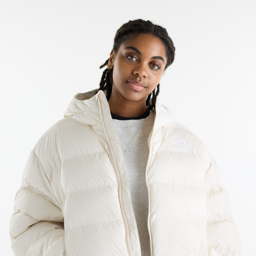 Куртка жіноча  New Balance  Boston Puffer WJ62V5SNLIN - Зображення №4