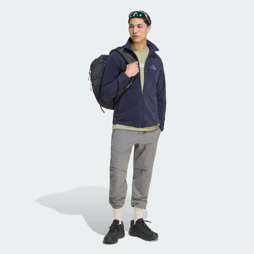 Фліс чоловічий ADIDAS Terrex Multi Essentials Full Zip Fleece KY9787 - Зображення №3