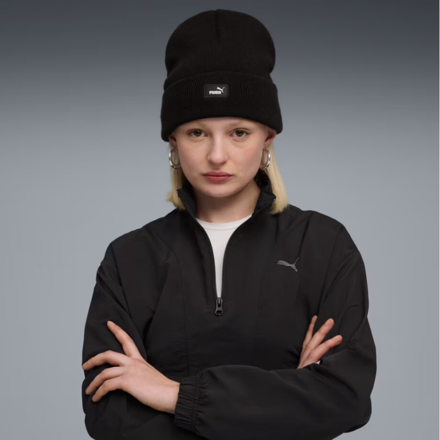 Шапка PUMA Essentials Mid Crown Beanie 02640004 - Зображення №4