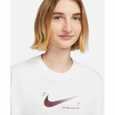 Футболка жіноча Nike Nsw Tee Oc 3 Ss Boxy DX7932-100