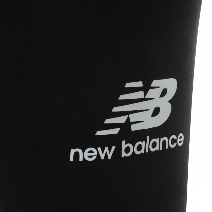 Шорти жіночі New Balance Essentials Stacked Fitted WS21505BK - Зображення №3