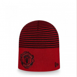 Шапка New Era STRIPE SKULL KNIT MANUTD SCABLK  60143403