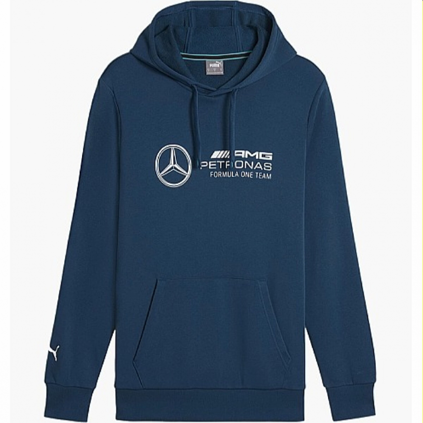 Худі чоловіче PUMA PUMA MERCEDES AMG PETRONAS MOTORSPORT ESS BLUE 62375707  - Зображення