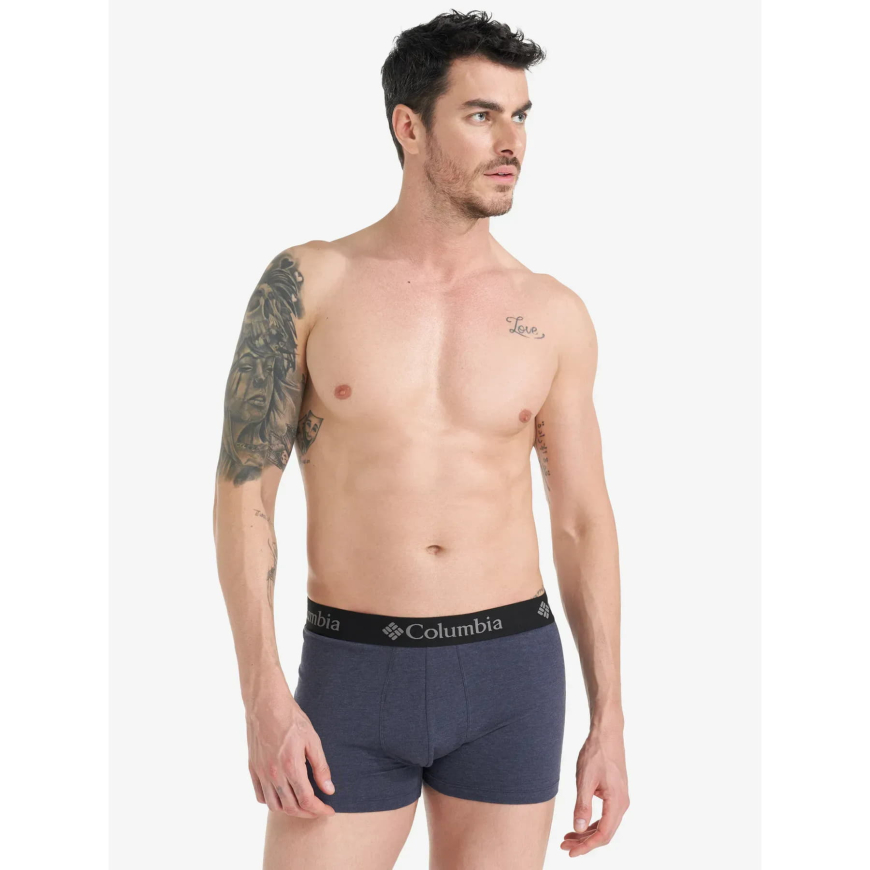 Труси чоловічі Columbia Performance Cotton Stretch Melange, 2 штуки CPCB02 Труси чоловічі Columbia Performance Cotton Stretch Melange, 2 штуки CPCB02 - Зображення