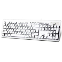Клавіатура Genius SlimStar 130 White, USB, UKR(31300726104)