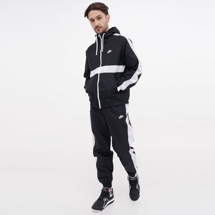 Костюм чоловічий Nike M NK CLUB WVN HD TRK SUIT BV3025-013 - Зображення