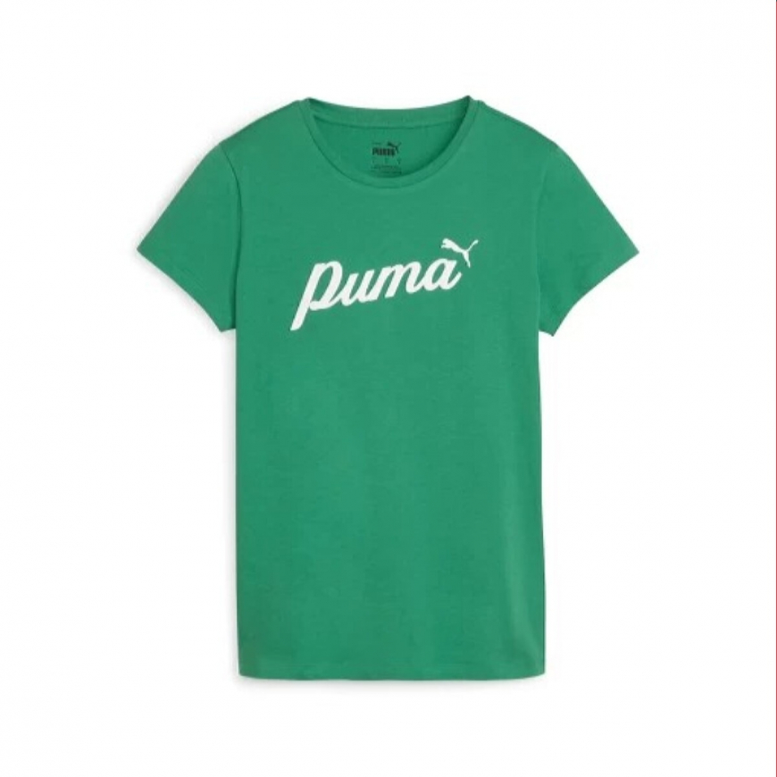 Футболка жіноча PUMA Puma ESS+ Script Tee  67931586 - Зображення