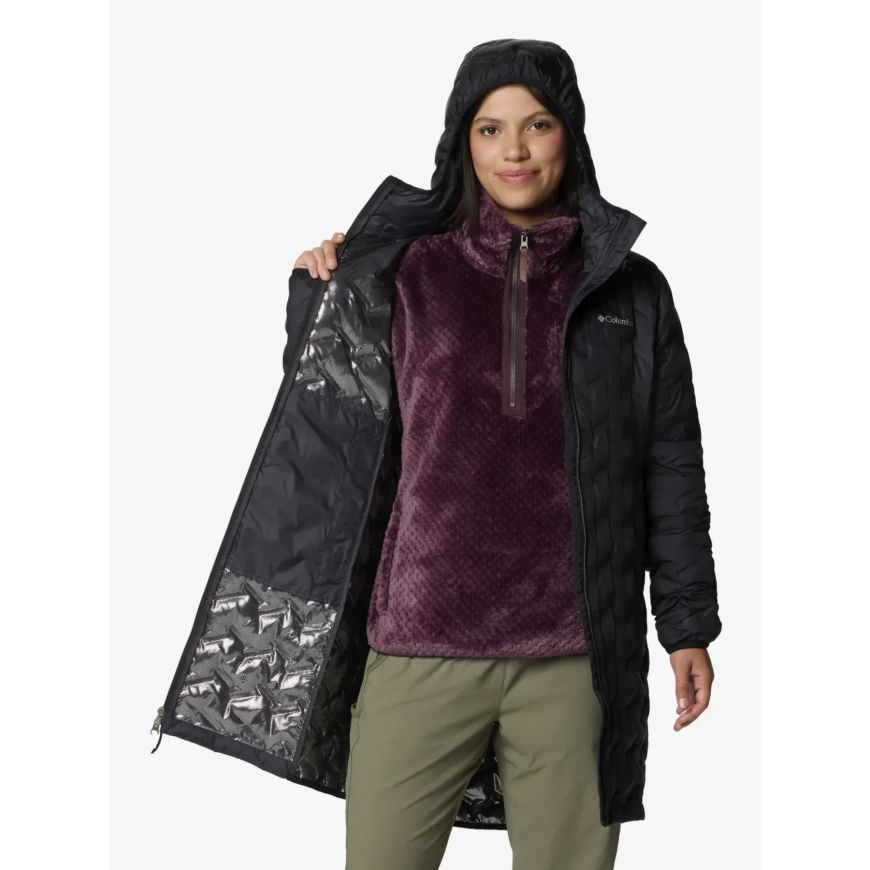 Пуховик жіночий Columbia Delta Ridge™ II Long Down Jacket 2088211 - Зображення №2