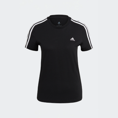 Футболка ADIDAS  Essentials Slim 3-Stripes GL0784