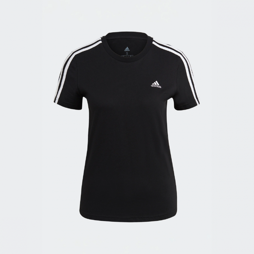 Футболка ADIDAS  Essentials Slim 3-Stripes GL0784 - Зображення