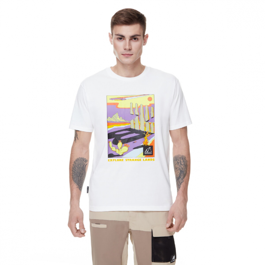 Футболка чоловіча New Balance AT Graphic Tee MT21509WT - Зображення №2