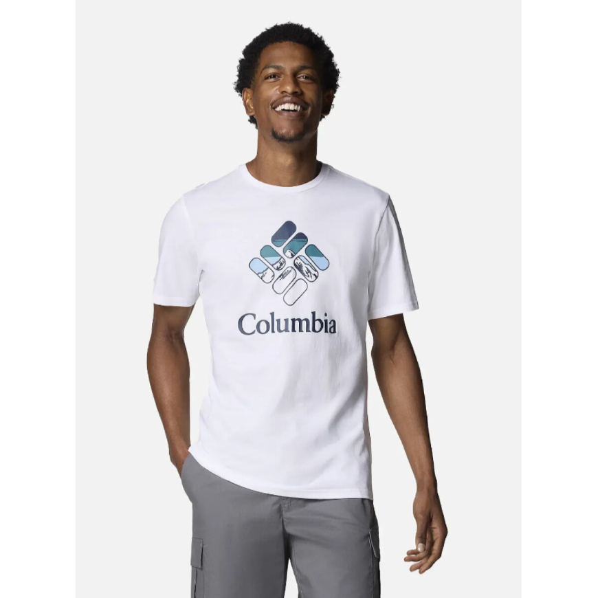 Футболка чоловіча CLB Columbia Rapid Ridge™ Graphic Tee 1888811 - Зображення