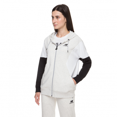 Куртка жіноча  New Balance ATHLETICS VILLAGE FZ  WJ03504SAH  