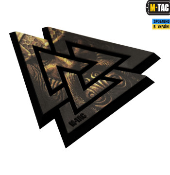 Нашивка M-TAC 51161205 Валькнут 3D - Зображення