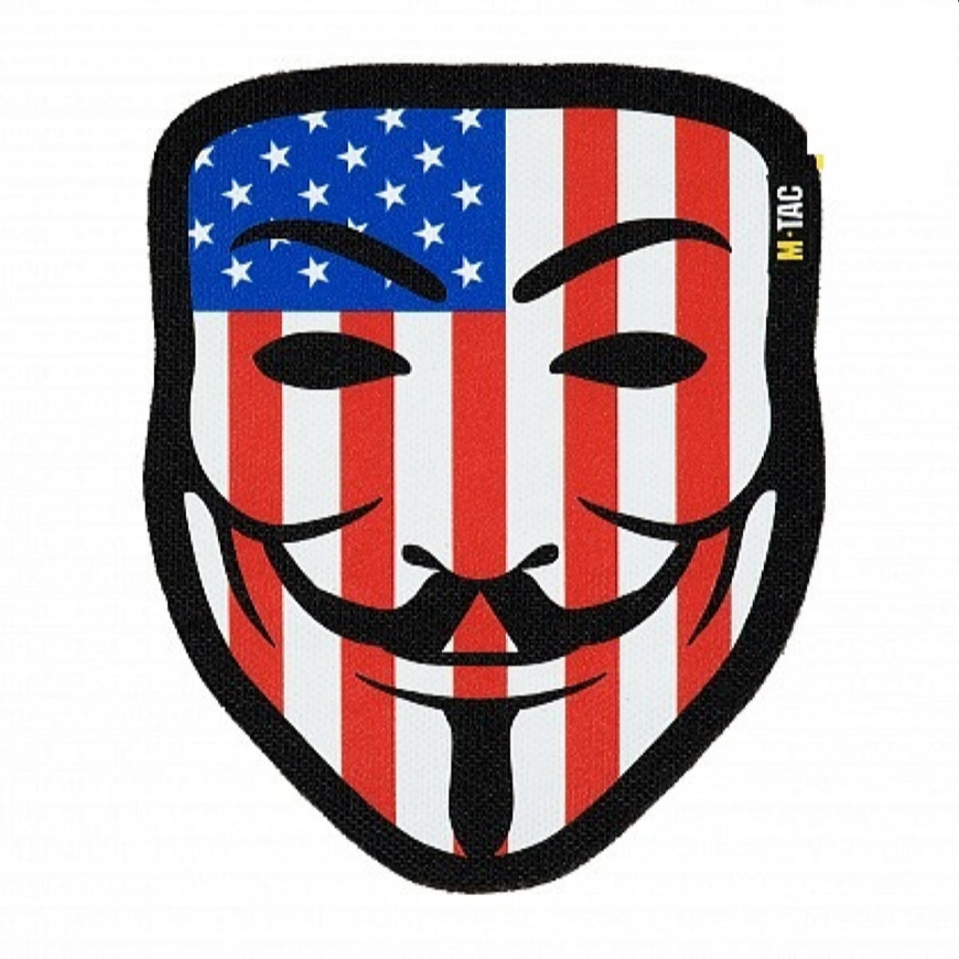 Нашивка 51315000 Anonymous USA M-TAC - Зображення