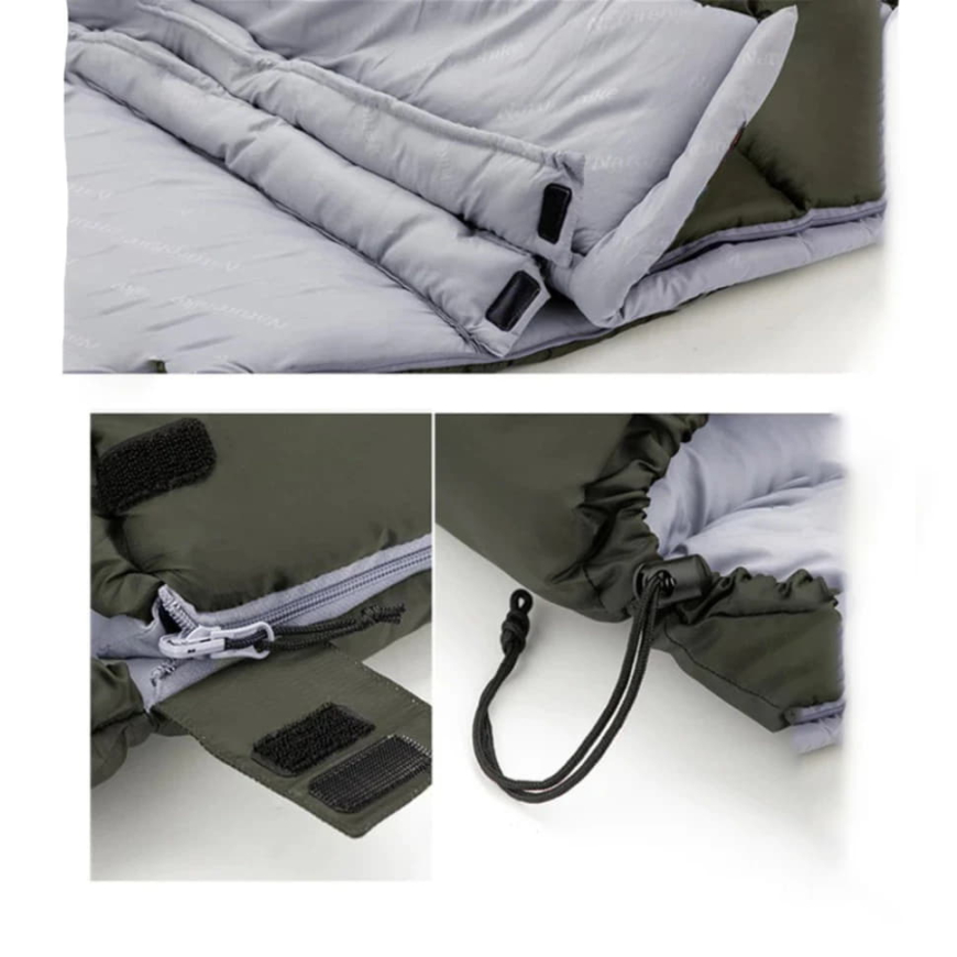 Спальник з капюшоном Naturehike (11°C),правий  U150 NH20MSD07-R - Зображення №3