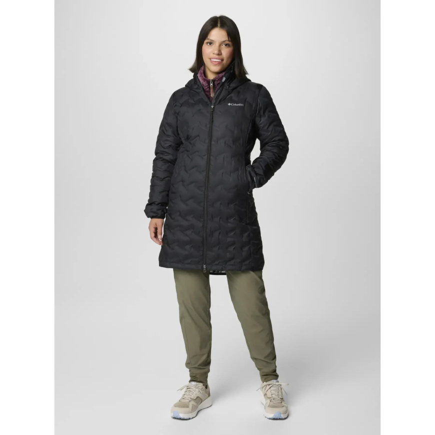 Пуховик жіночий Columbia Delta Ridge™ II Long Down Jacket 2088211 - Зображення №4