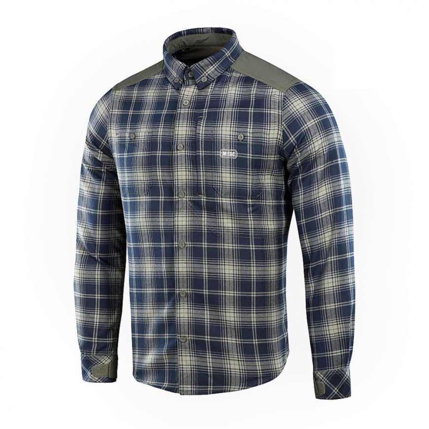 Сорочка  M-TAC Redneck Shirt Olive/Navy Blue  20072001 - Зображення