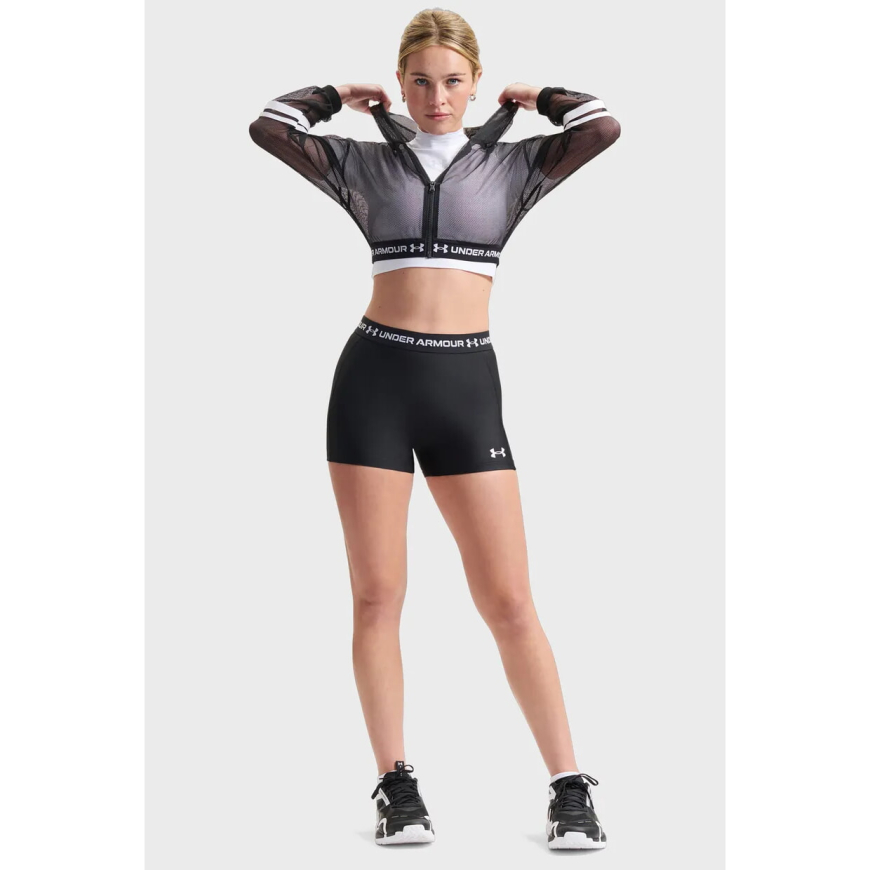 Худі жіноче Under Armour HeatGear Mesh FZ 6012295-008 - Зображення №3