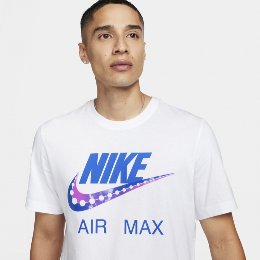 Футболка чоловіча  NIKE  T-SHIRT SPORTSWEAR FQ3754-100 - Зображення №3