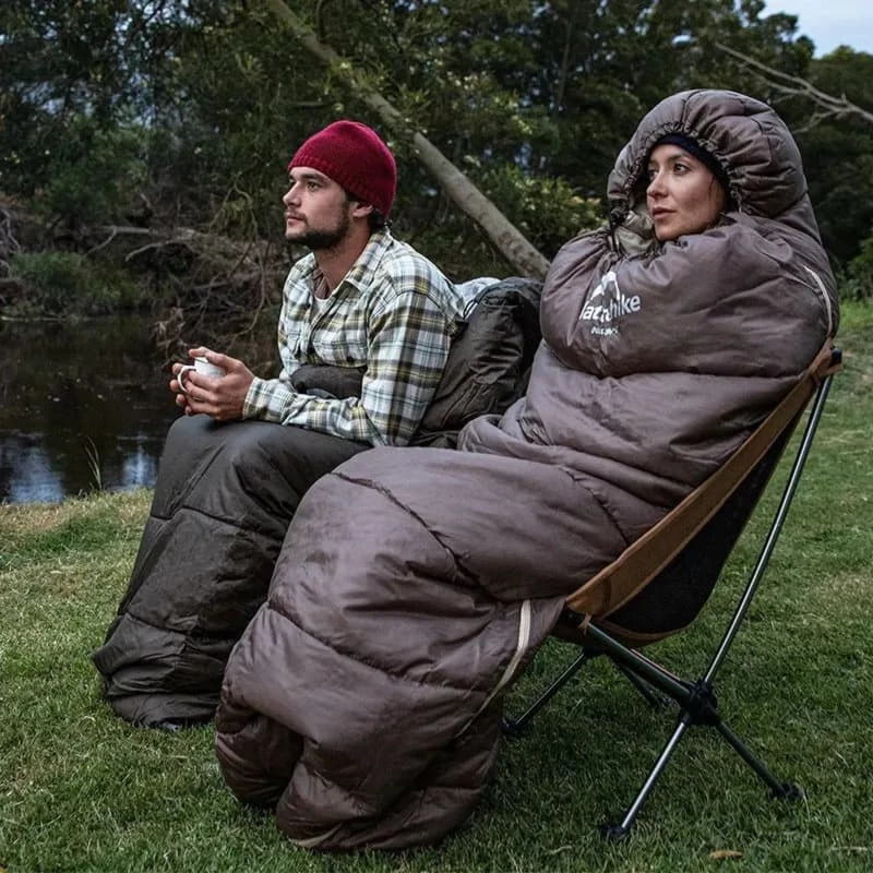 Спальник з капюшоном Naturehike (11°C),правий  U150 NH20MSD07-R - Зображення №4
