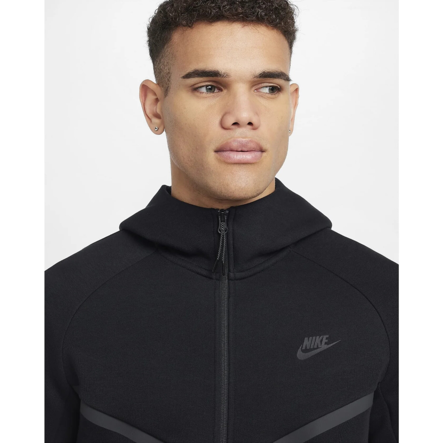 Джемпер чоловічий NIKE Sportswear Tech Fleece Windrunner Black HV0949-010 - Зображення №4
