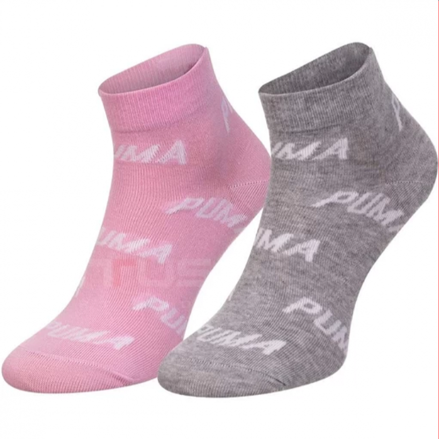 Шкарпетки Puma Unisex BWT Quarter (2-pack)  90794804 - Зображення