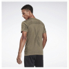 Футболка чоловіча REEBOK UNITED BY FITNESS MYOKNIT SEAMLESS T-SHIRT OLIVE GS9167 - Зображення №2