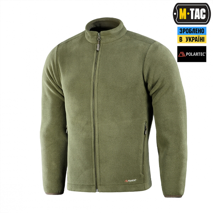 Джемпер чоловічий M-TAC NORD FLEECE POLARTEC ARMY OLIVE 20467064 - Зображення №3