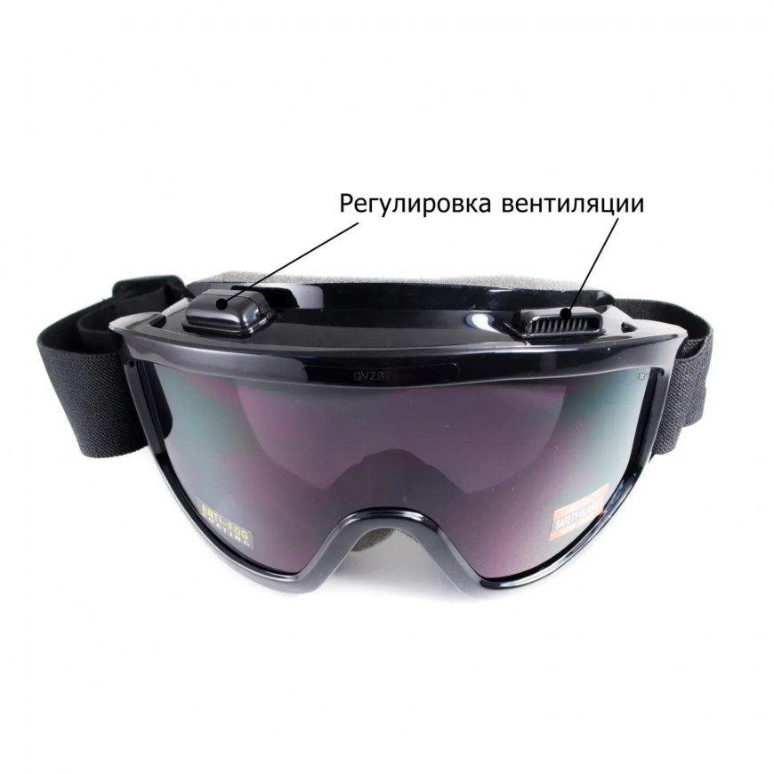 Захисні окуляри маска зі змінними лінзами Global Vision  Wind-Shield 3 lens KIT  - Зображення №8