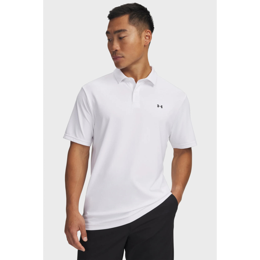 Поло Чоловіче Under Armour  T2G Pique Polo-WHT 6012303-100 - Зображення