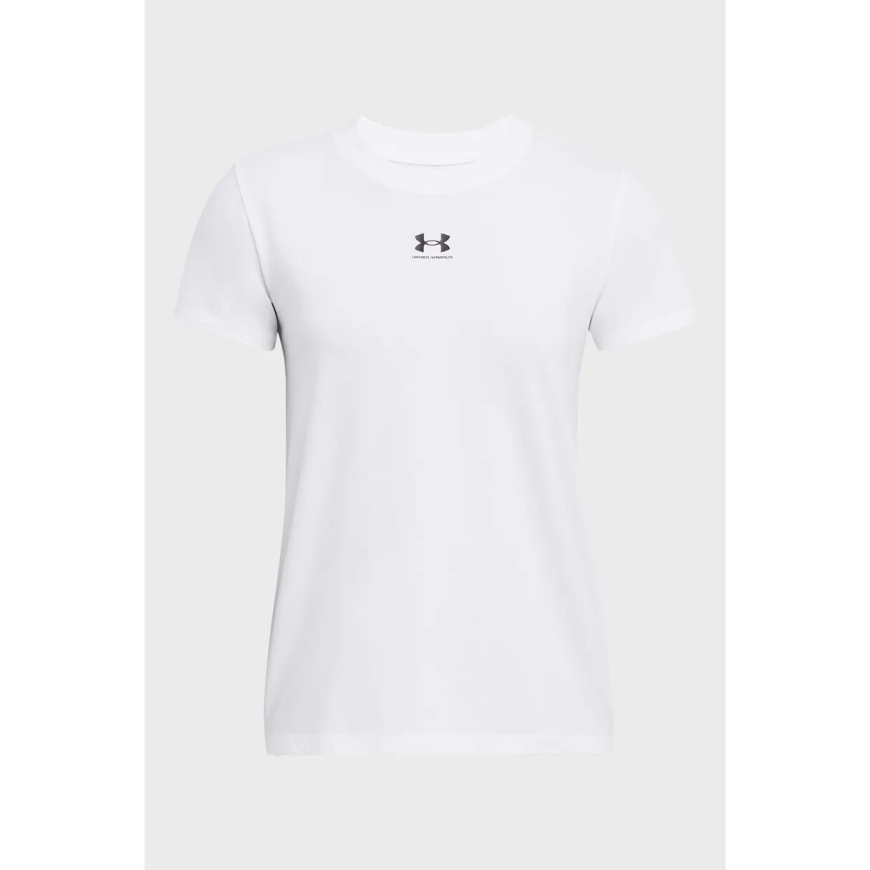 Футболка жіноча Under Armour Campus Core 1383648-100 - Зображення №3