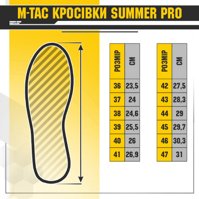 Кросівки тактичні Summer Pro MTC-803320-BK M-TAC