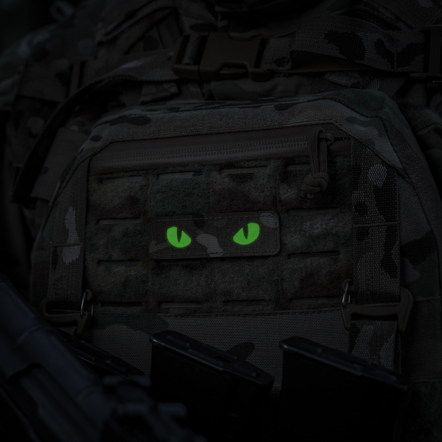 M-Tac нашивка Cat Eyes Laser Cut Multicam/Green/GID  GID M-TAC - Зображення №3