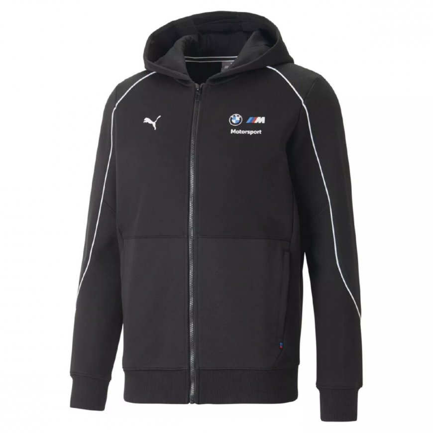 Джемпер чоловічий PUMA BMW MMS HDD SWEAT JKT 53813101 - Зображення