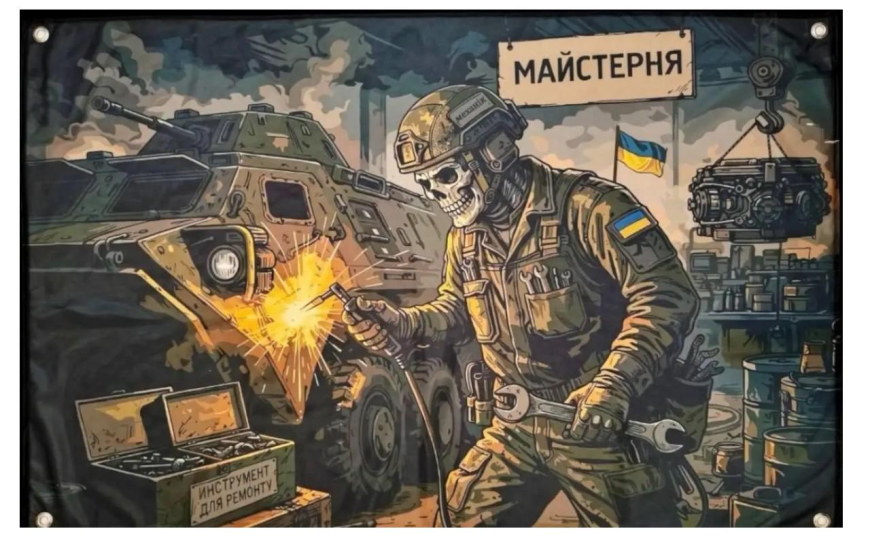 Банер Майстерня 900х600 мм  SBP-06 - Зображення