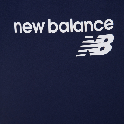 Футболка New Balance Classic Core Stacked  WT03805PGM