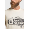 Футболка чоловіча Jack Wolfskin BRAND T M  A64116 - Зображення №5