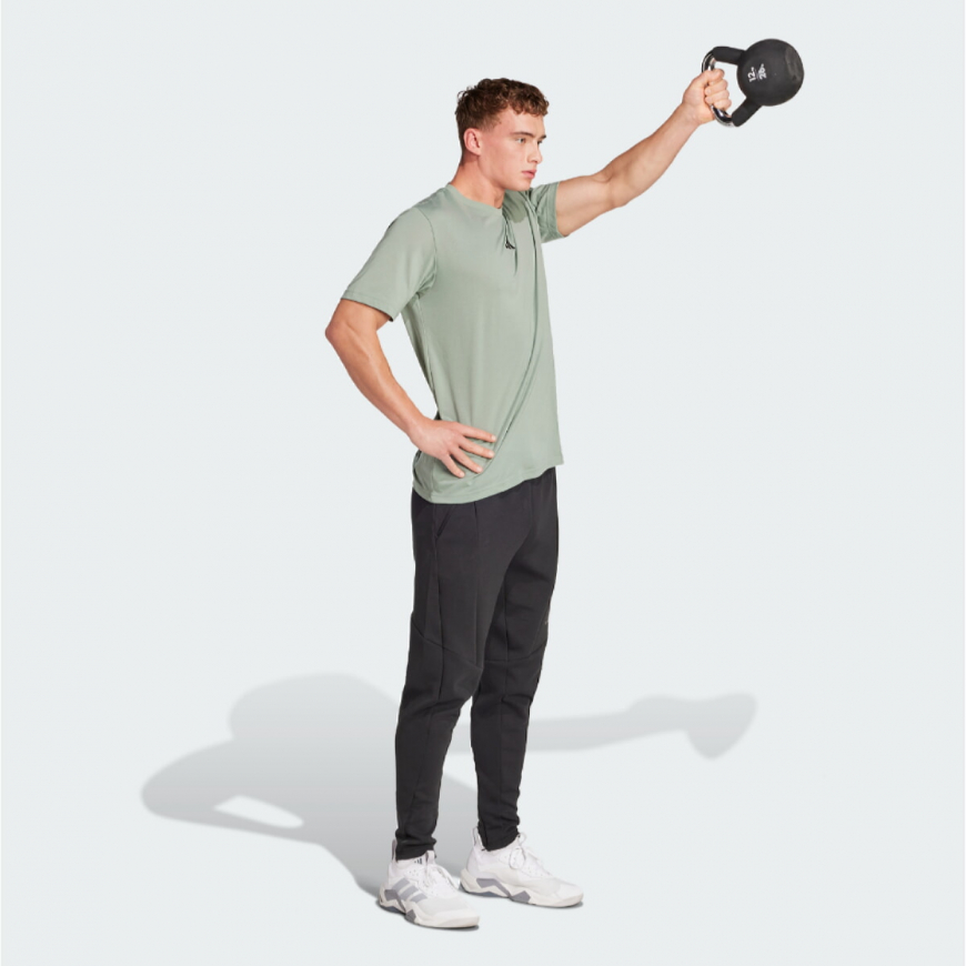 Футболка чоловіча ADIDAS CLIMACOOL ONE REP AT A TIME TRAINING GRAPHIC JD8234 - Зображення №3