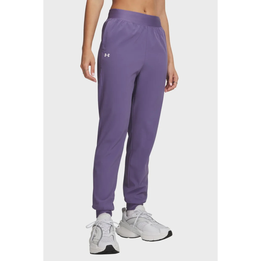 Брюки жіночі Under Armour Rival Hi Rise Woven Pant SM 1382727-520 - Зображення