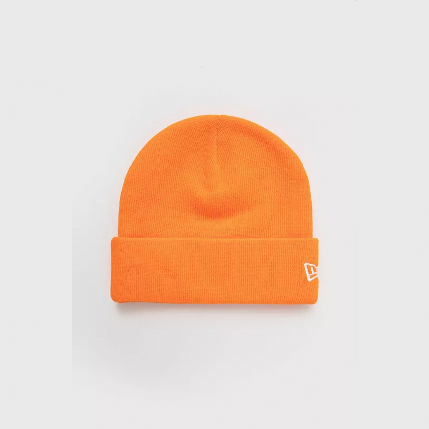 Шапка NEW ERA WAFFLE ORANGE CUFF BEANIE HAT 60141646 - Зображення