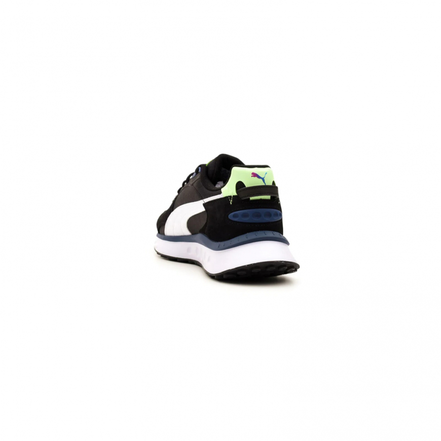 Кросівки чоловічі PUMA SNEAKERS BASSE UOMO WILD RIDER NIGHTSPOT NERO 38649001 - Зображення №3