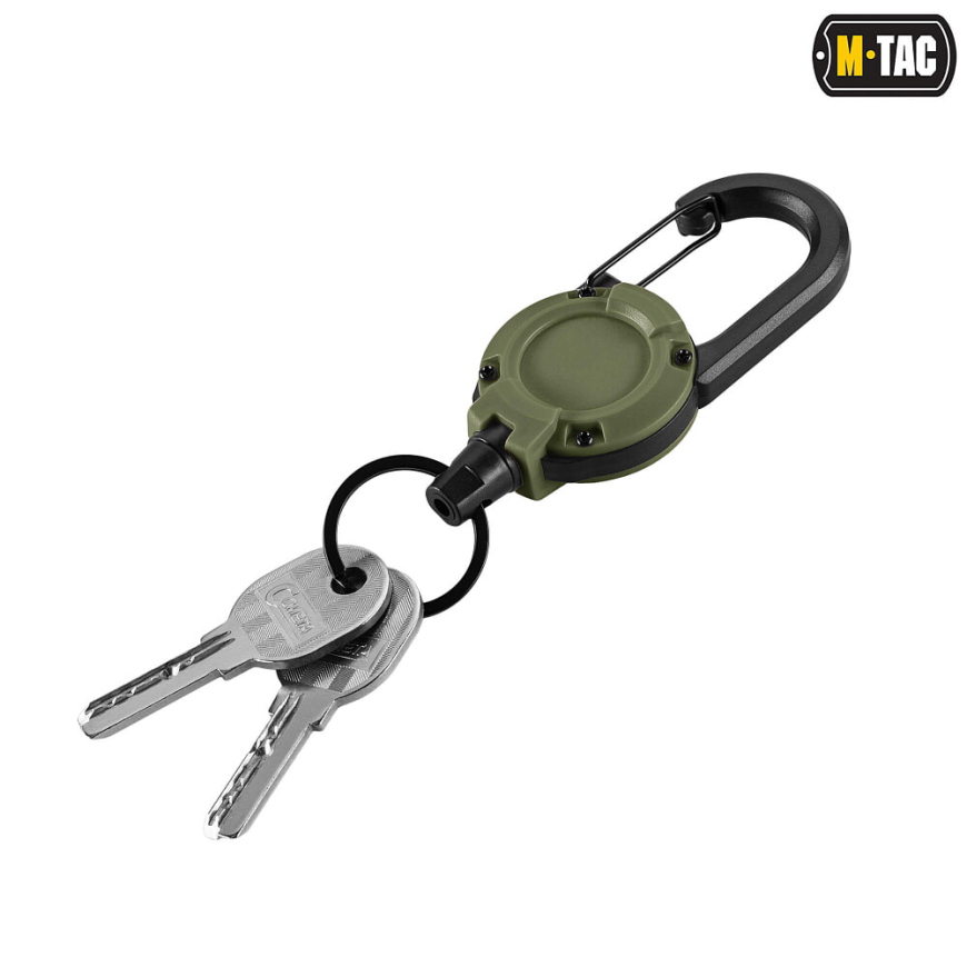 Карабін зі шнуром для ключів M-TAC 60108001 - Зображення №3