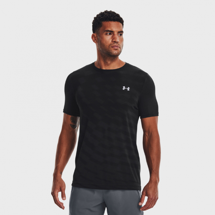 Чоловіча  футболка Under Armour Seamless Radial SS 1370448-001 - Зображення №3