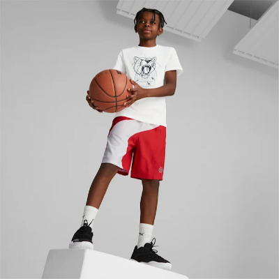 Футболка дитяча PUMA Basketball Tee Youth 53846702