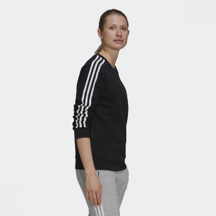 Джемпер жіночий фліс ADIDAS ESSENTIALS 3-STRIPES GS1344 - Зображення №3