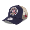 Бейсболка NEW ERA USA FLAG BLUE A-FRAME TRUCKER CAP 60112689 - Зображення №1