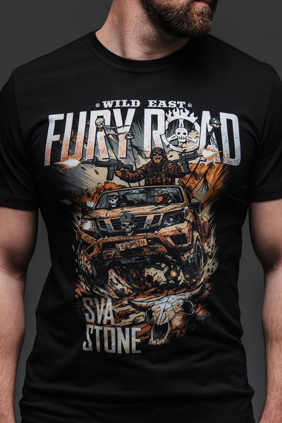Футболка Fury Road SvaStone SS-TS-FRB SVA - Зображення №4