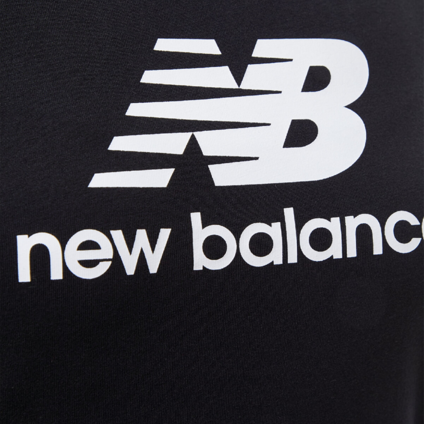 Футболка жіноча New Balance Essentials Stacked Logo WT31546BK - Зображення №3